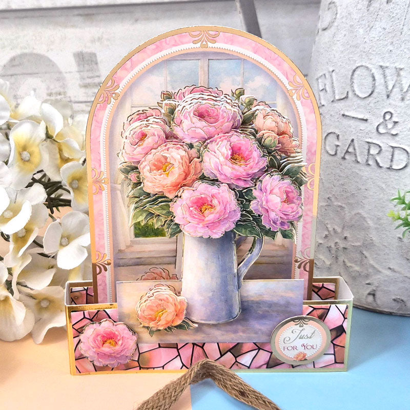 Floral Arrangements Deco-Large Set - Peony Promise