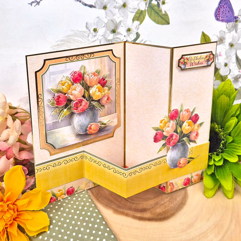 Floral Arrangements Deco-Large Set - Timeless Tulips
