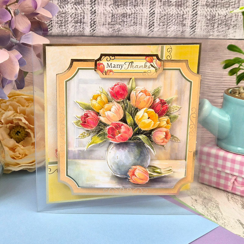 Floral Arrangements Deco-Large Set - Timeless Tulips