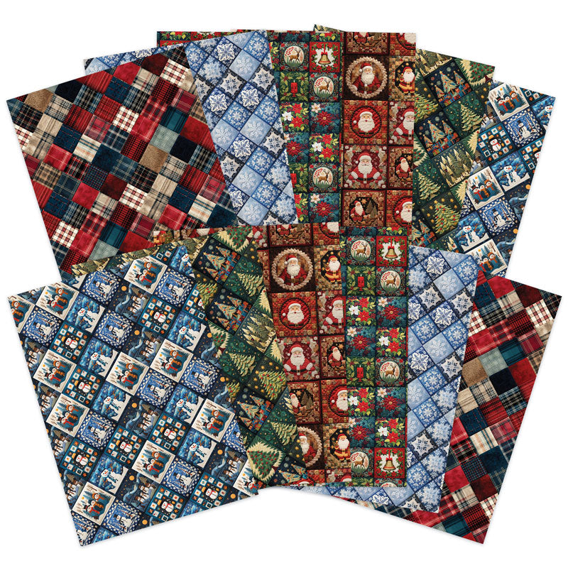 Adorable Scorable Designer Card Packs - Christmas Quilts