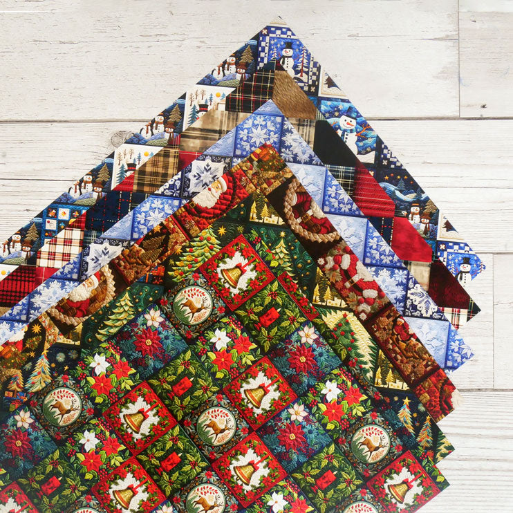 Adorable Scorable Designer Card Packs - Christmas Quilts