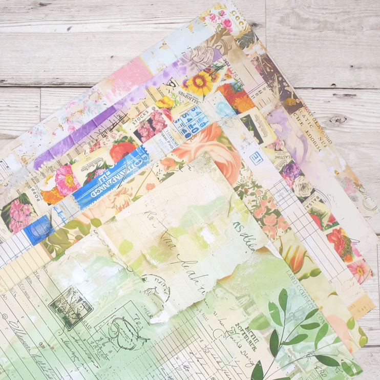 Adorable Scorable Designer Card Packs - Botanical Scrapbook