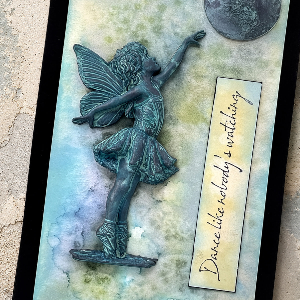Cosmic Shimmer Dance Silicone Mould by Andy Skinner