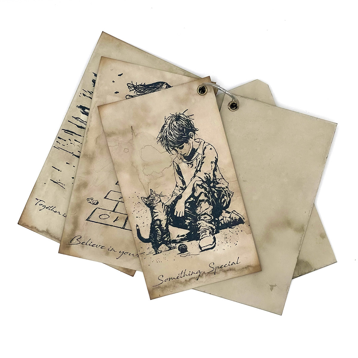 Something Special Pre Cut Rubber Stamp Set by Andy Skinner