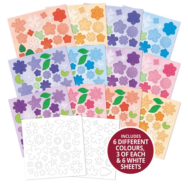 Build-a-Bouquet 8" x 8" Paper Pad