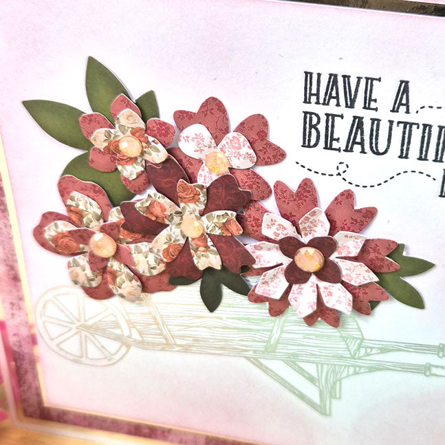 Build-a-Bouquet Vintage Petals Die-Cut Pad