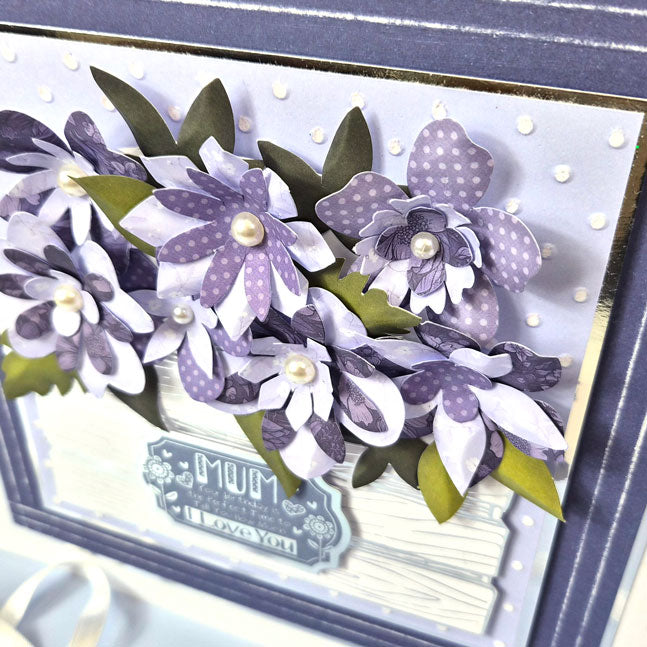 Build-a-Bouquet Vintage Petals Die-Cut Pad