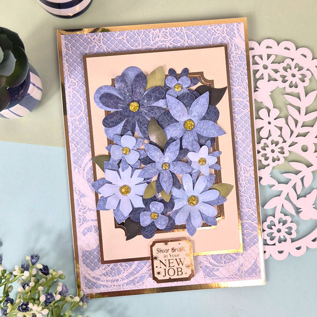 Build-a-Bouquet Vintage Petals Die-Cut Pad