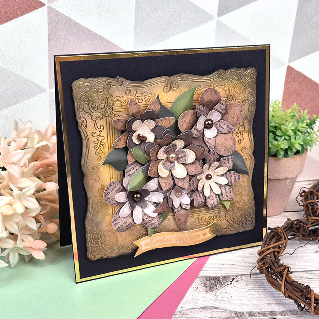 Build-a-Bouquet - Vintage Petals 6" x 6" Card Fronts