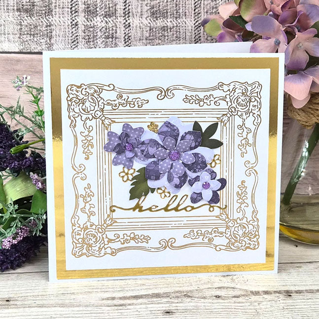 Build-a-Bouquet - Vintage Petals 6" x 6" Card Fronts