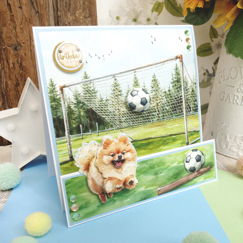 Brilliant Backgrounds - Dog Tales 8"x8" Paper Pad