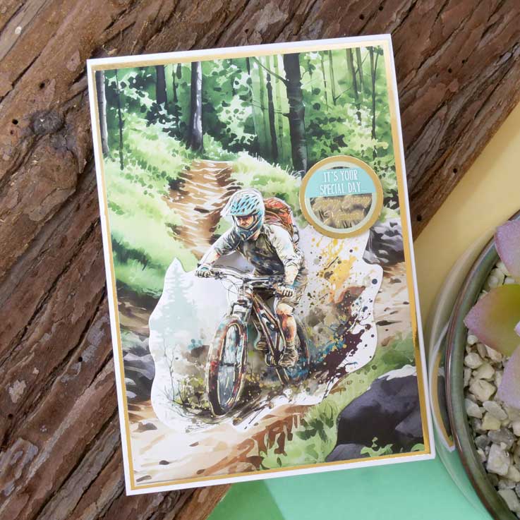 The Great Outdoors Decoupage Topper Sheet