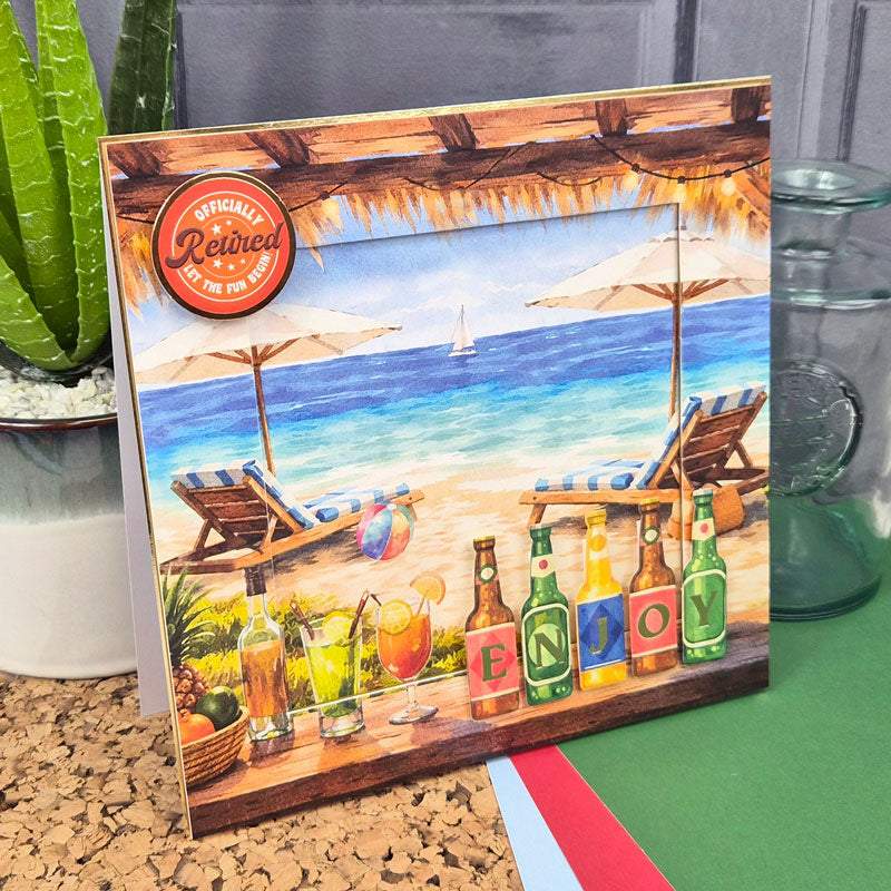 Brilliant Backgrounds - Cheers 8" x 8" Paper Pad