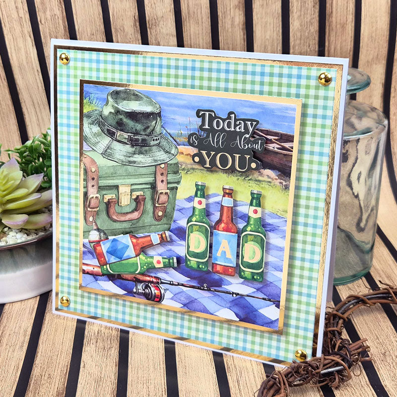 Brilliant Backgrounds - Cheers 8" x 8" Paper Pad