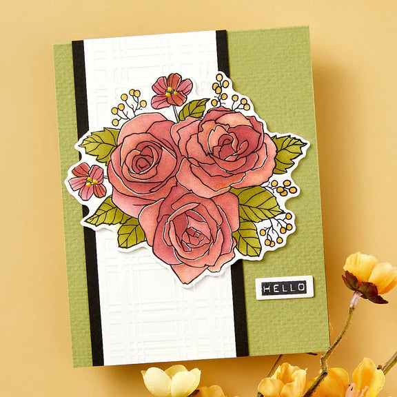 Garden Party SDS & Stencil Bundle from the  From the Garden Collection by Wendy Vecchi