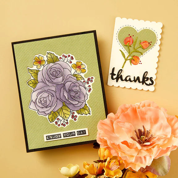 Garden Party Clear Stamp & Die Set from the From the Garden Collection by Wendy Vecchi