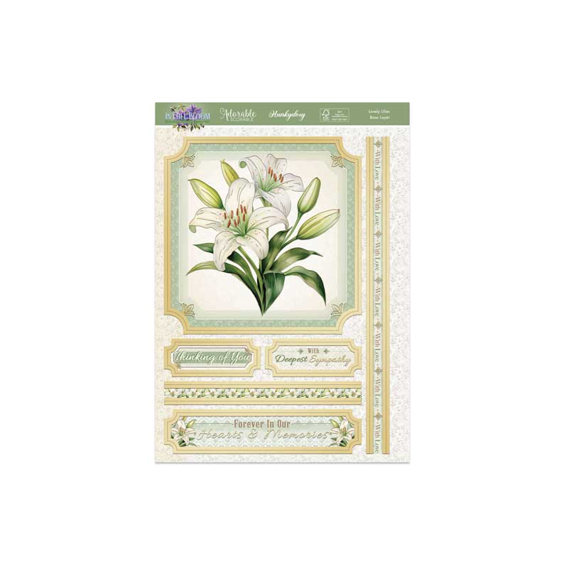 In Full Bloom Deco-Large Set - Lovely Lilies