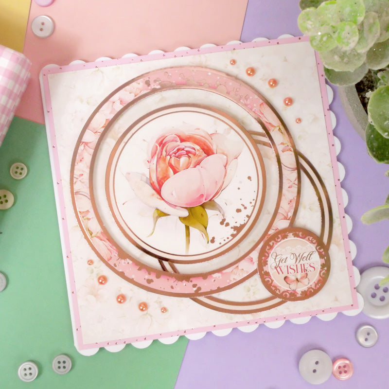 Rosy Moments Luxury Topper Set