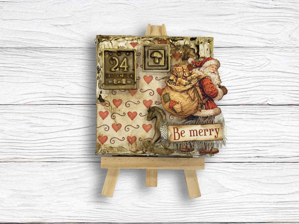 Silicon Mould Designs A5 For Art And Craft - Christmas Tree