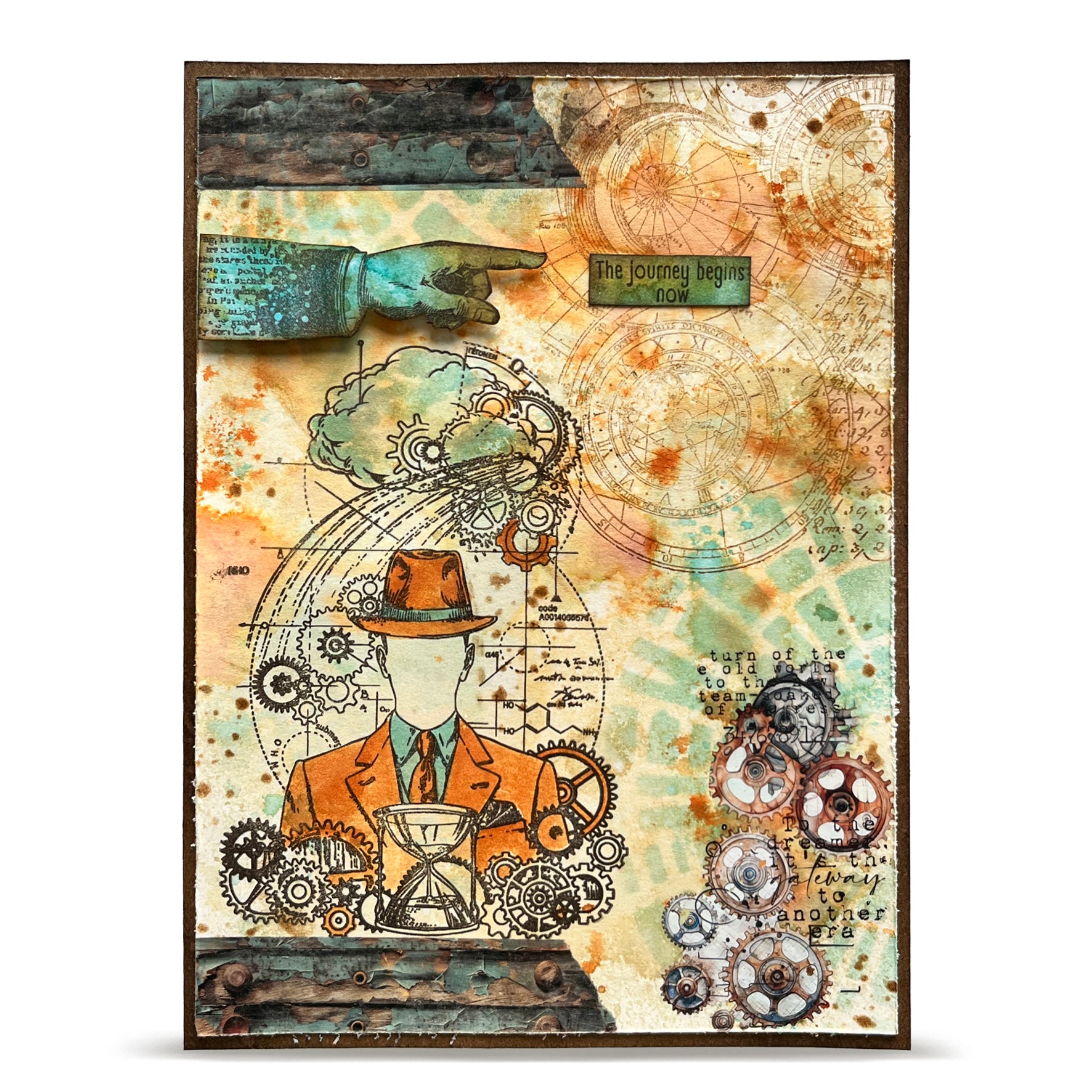 AALL and Create - 6"x6" Stencil - Bubble Field