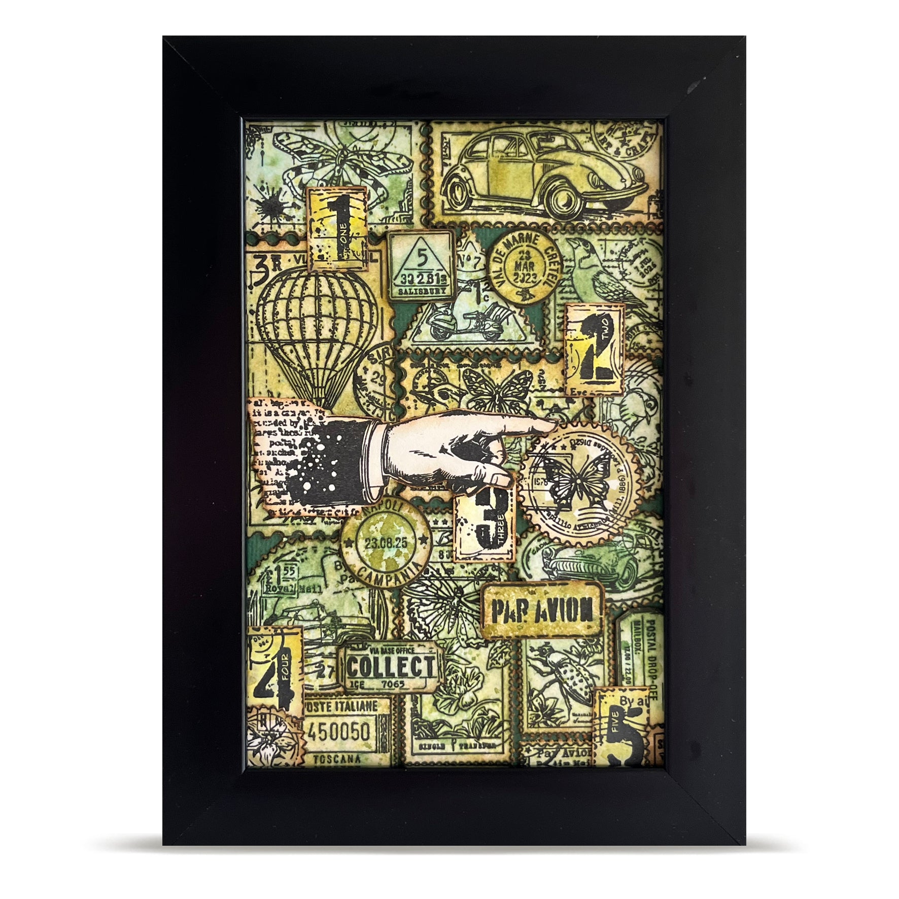 AALL and Create - A6 - Stamp Sets - Miniature Postage Stamps