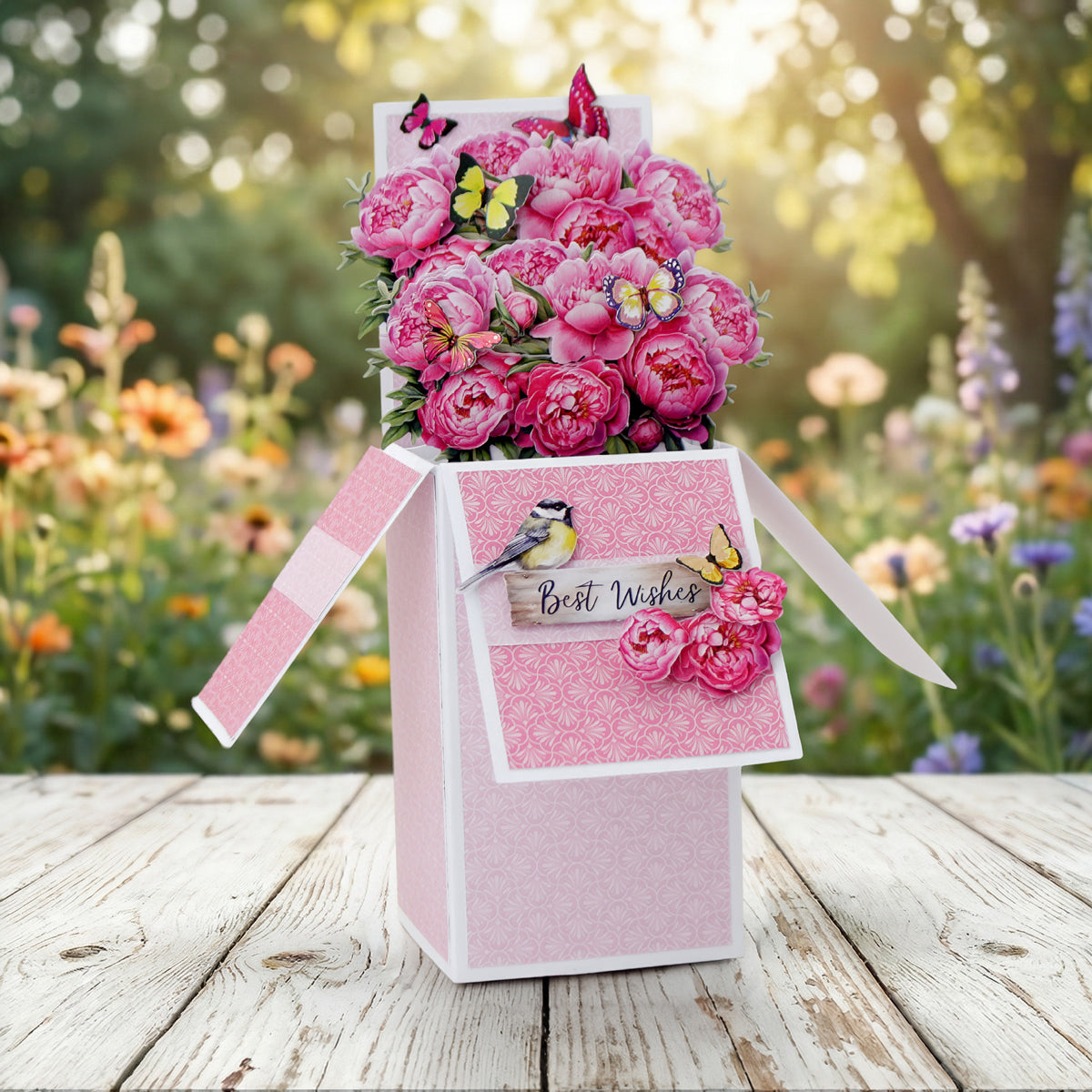 Katy Sue Blooming Box Bouquets, Pop Up Card Making Kit