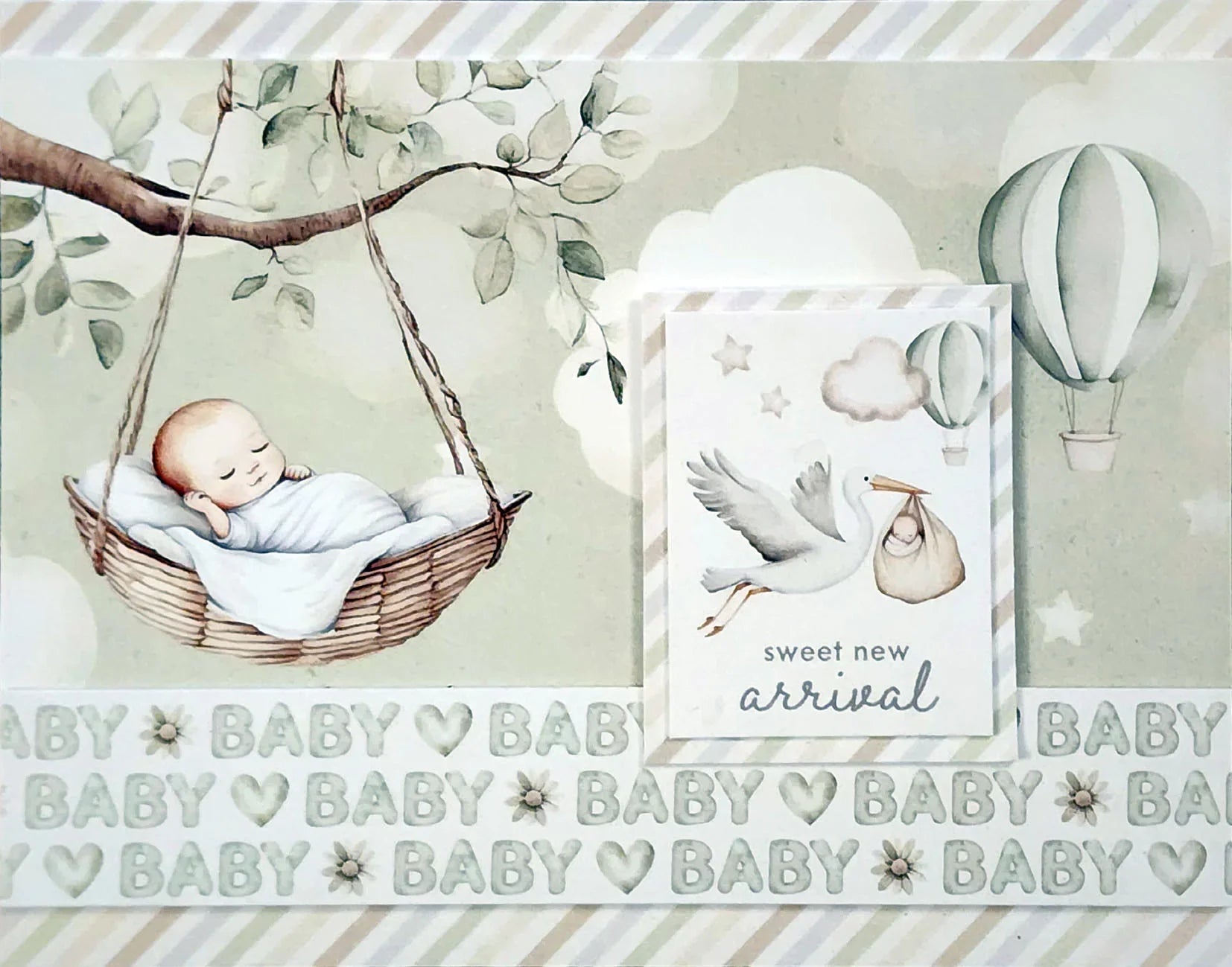 Boho Baby Papercuts Kit 35095