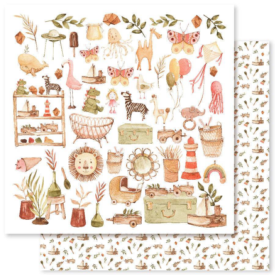 Boho Nursery 6x6 Paper Collection 21855