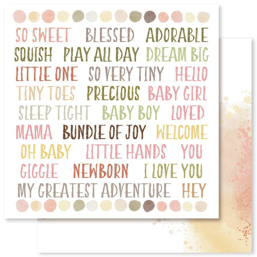 Boho Nursery 6x6 Paper Collection 21855