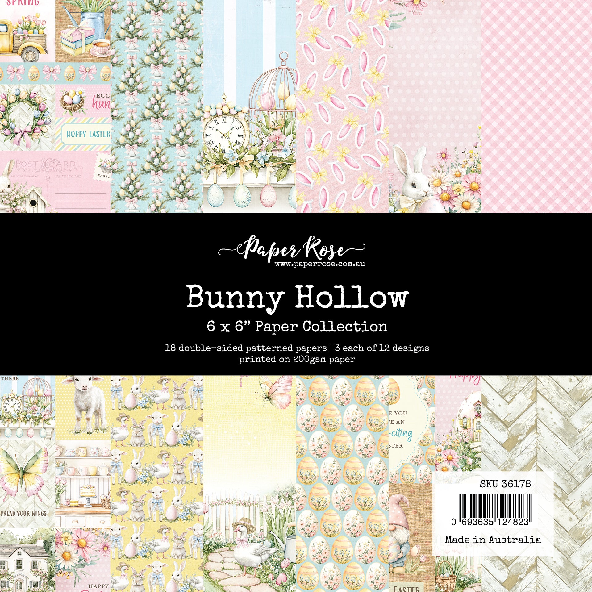 Bunny Hollow 6x6 Paper Collection 36178