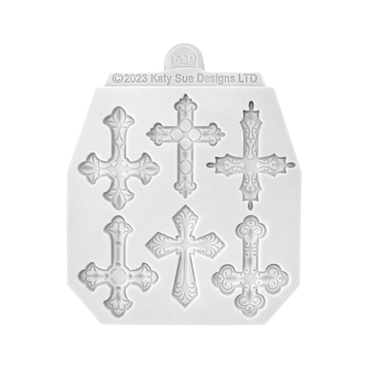 Cosmic Shimmer Decorative Crosses Silicone Mould