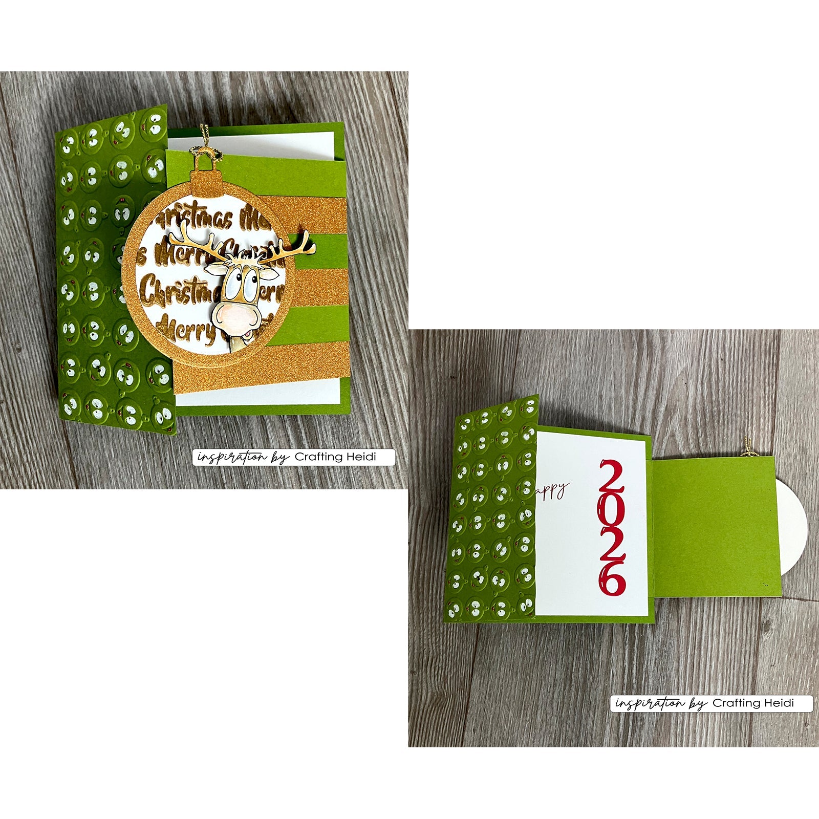 Vaessen Creative • Cutting and Embossing Dies Christmas Ornaments 15pcs