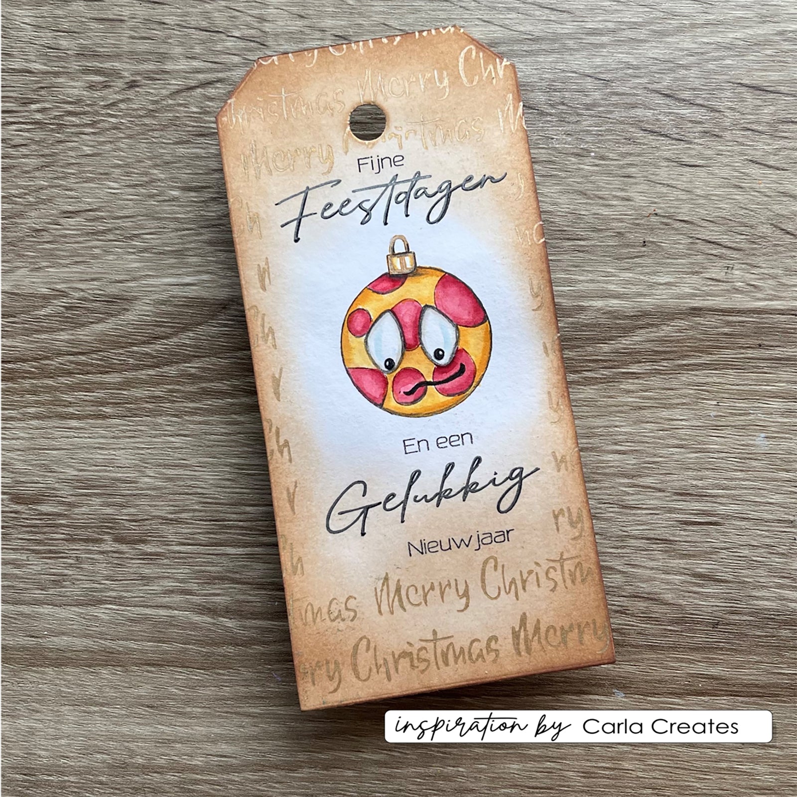 Vaessen Creative • Clear Stamps Christmas Baubles 2 12pcs