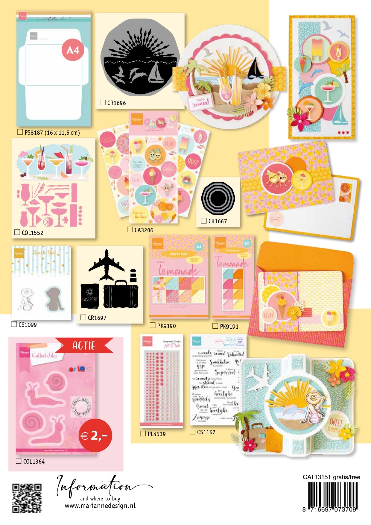 Marianne Design The Collection #151 July 2025