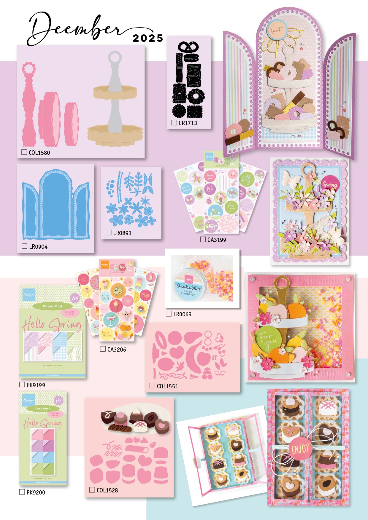 Marianne Design The Collection #156 December 2025