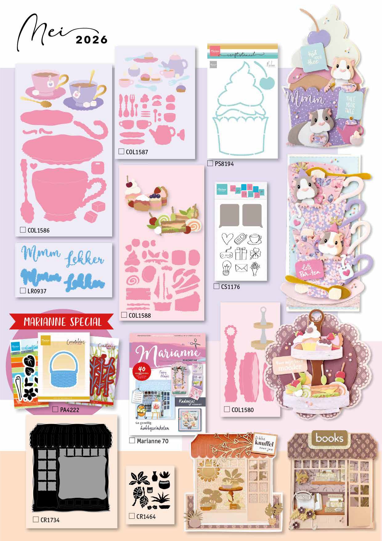Marianne Design The Collection #161 May 2026