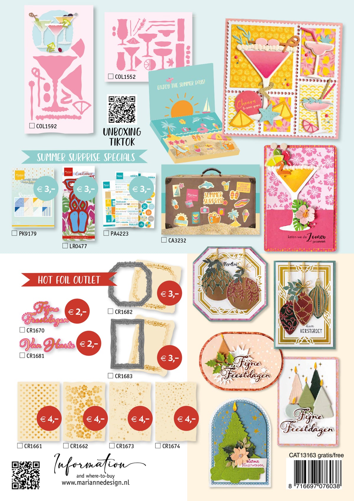 Marianne Design The Collection #163 July 2026
