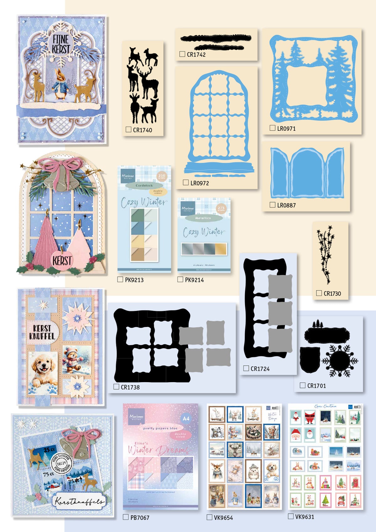 Marianne Design The Collection #164 August