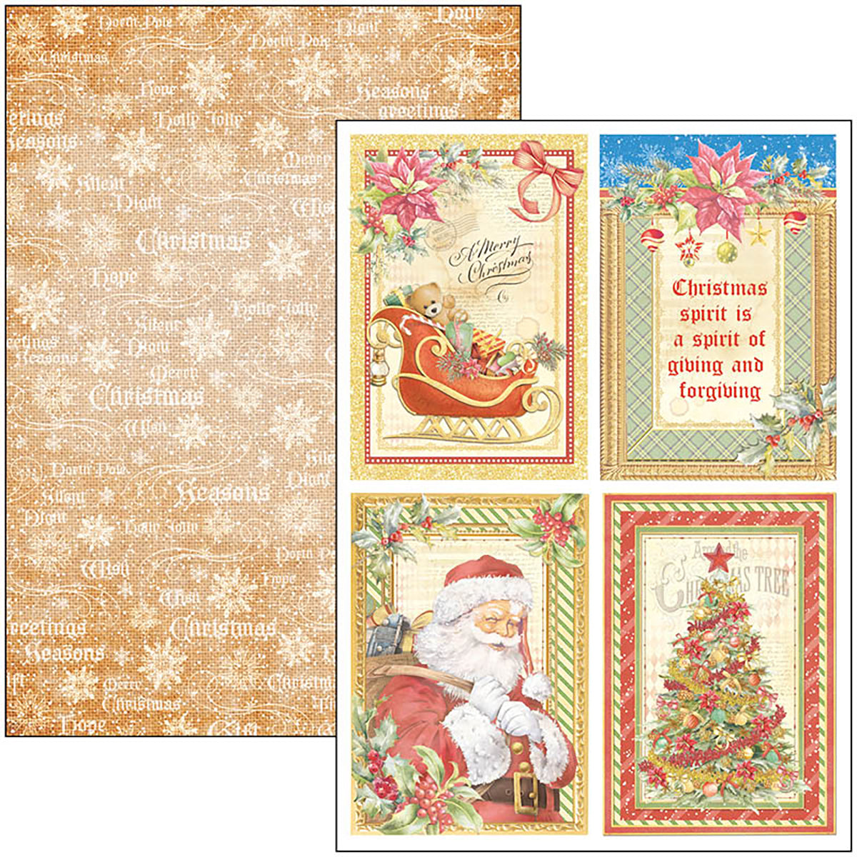 Ciao Bella Dear Santa Creative Pad A4 9/Pkg