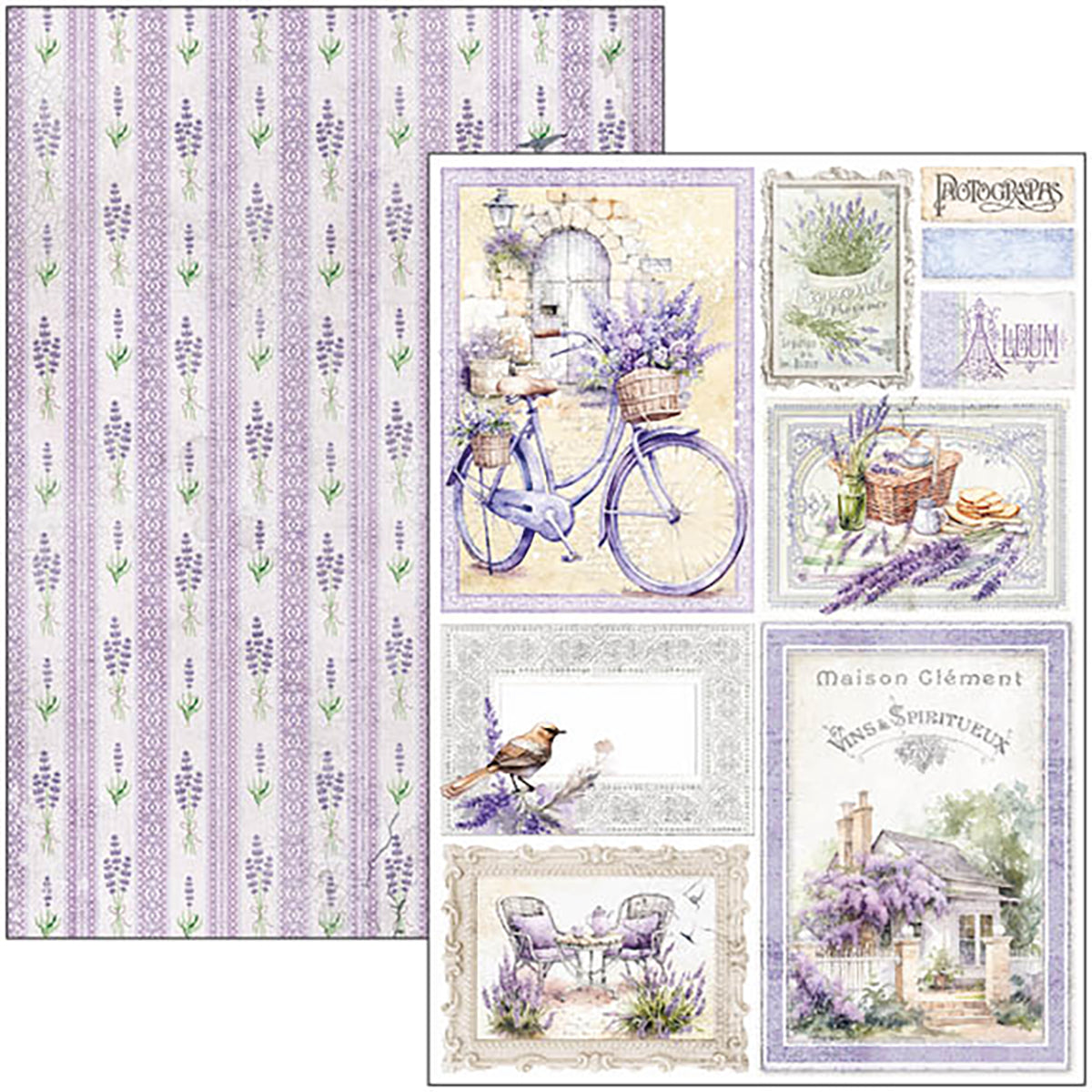 Morning In Provence Creative Pad A4 9/Pkg