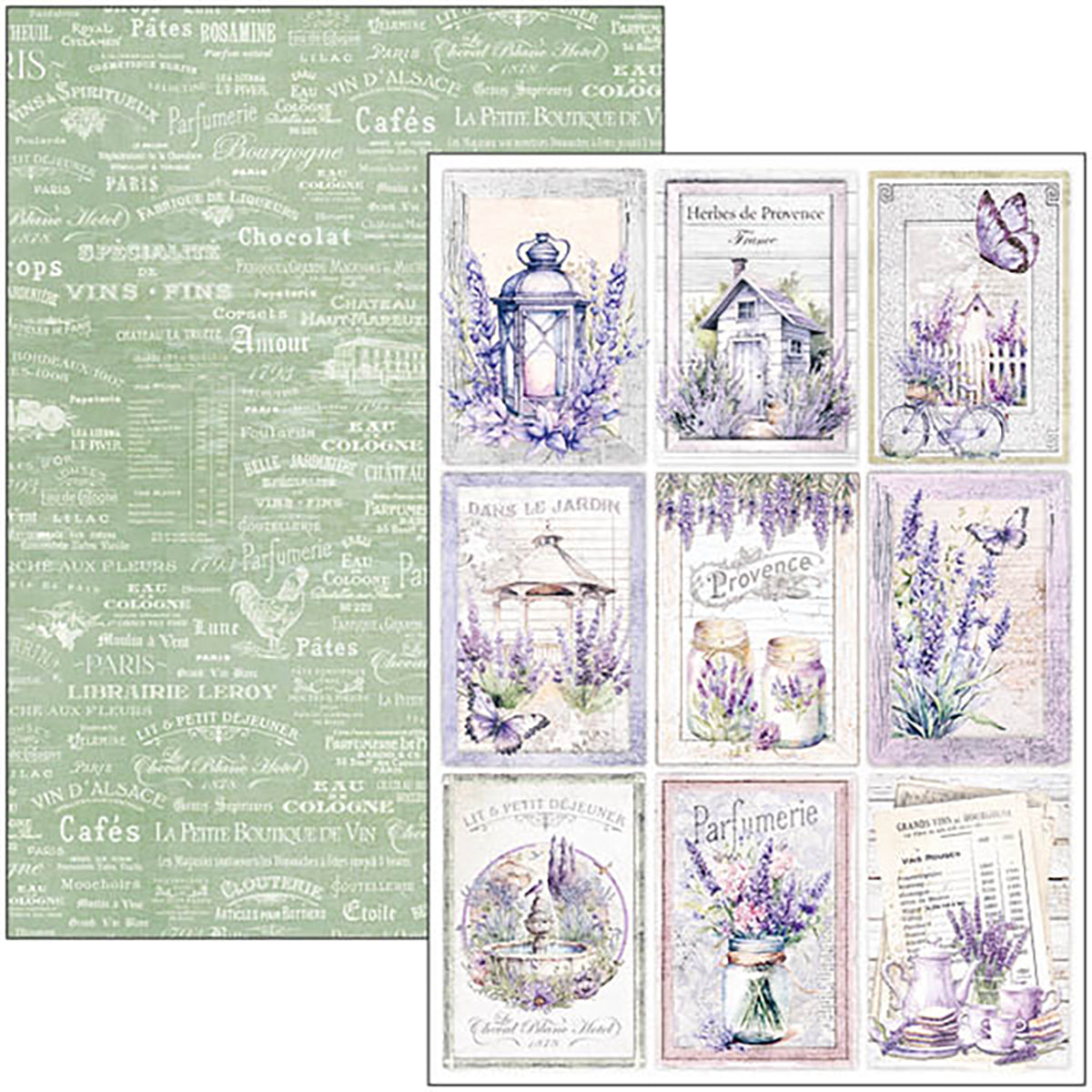 Morning In Provence Creative Pad A4 9/Pkg