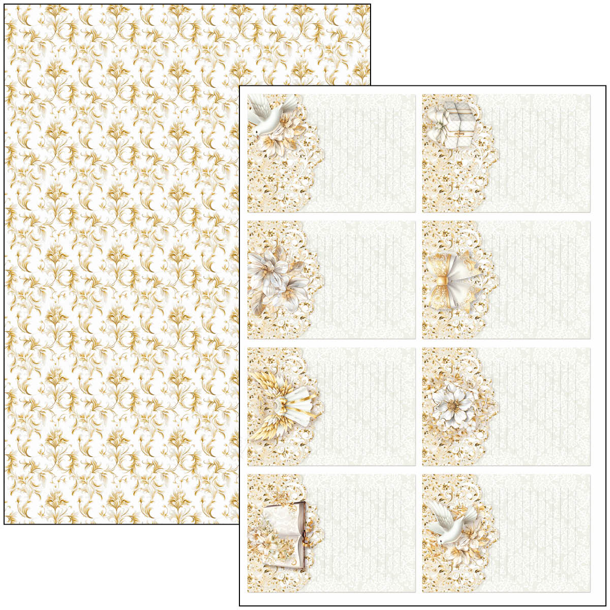 Blessing Day Creative Pad A4 9/Pkg