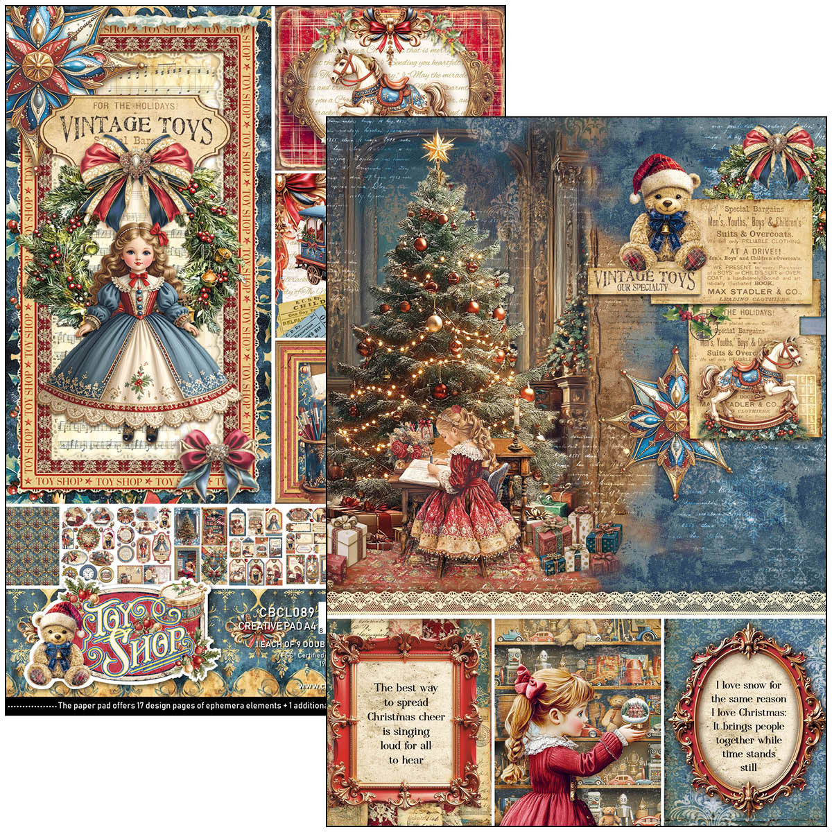 Toy Shop Creative Pad A4 9/Pkg