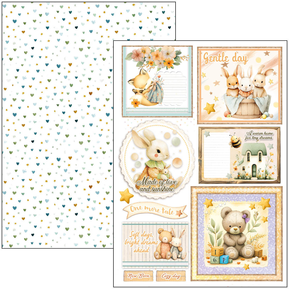Lunibloom Creative Pad A4 9/Pkg
