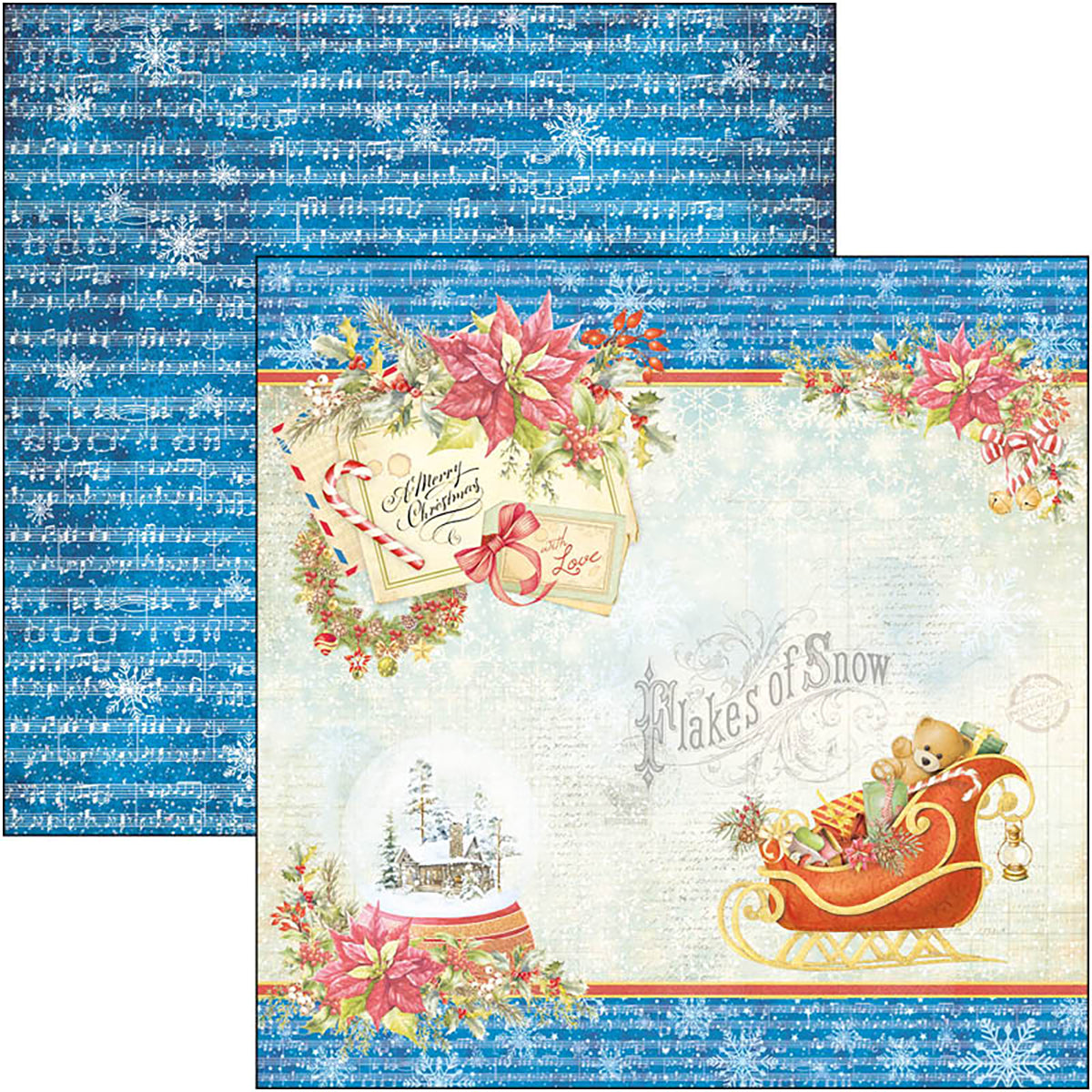 Ciao Bella Dear Santa Paper Pad 8"x8" 12/Pkg