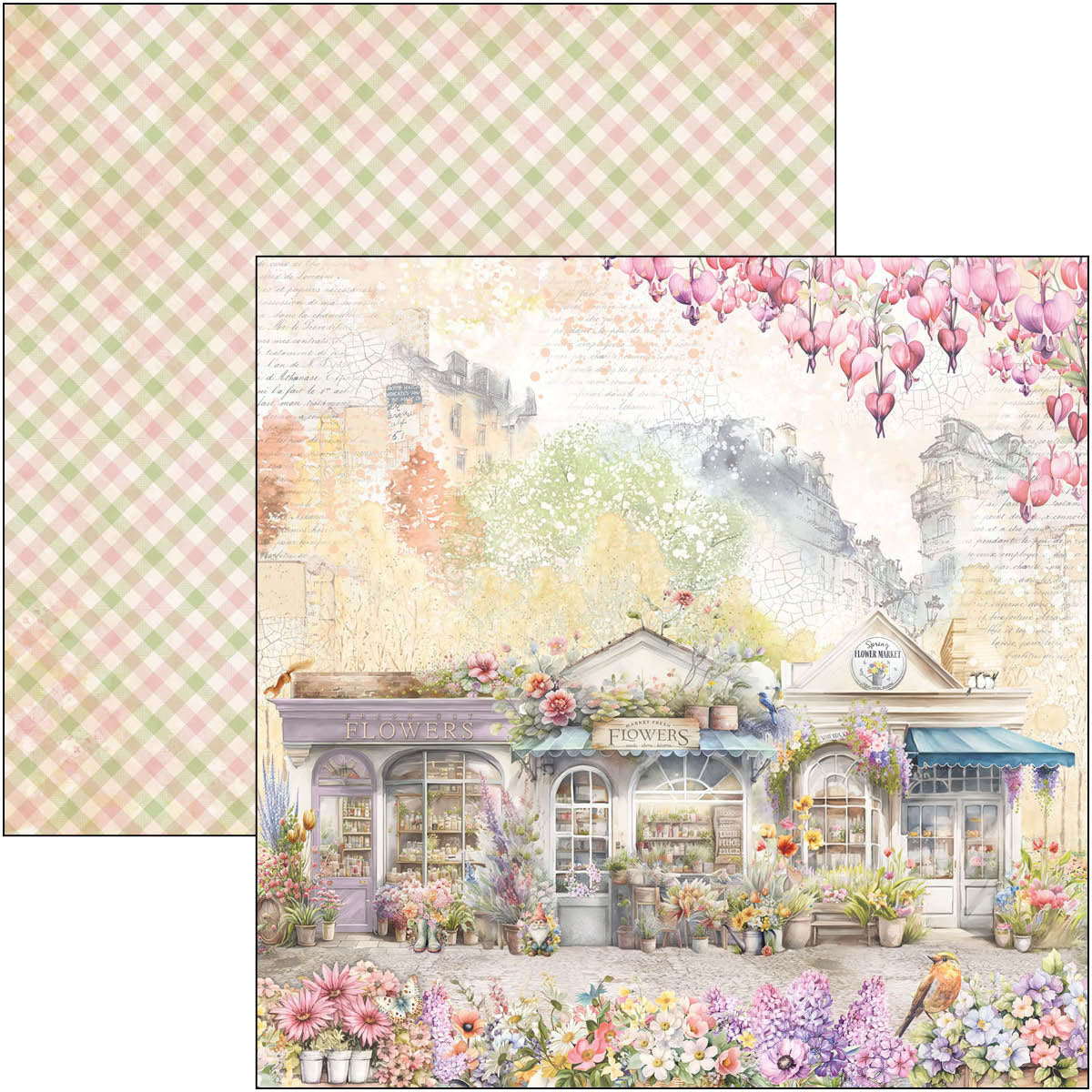 Flower Shop Pad 8"x8" 12/Pkg