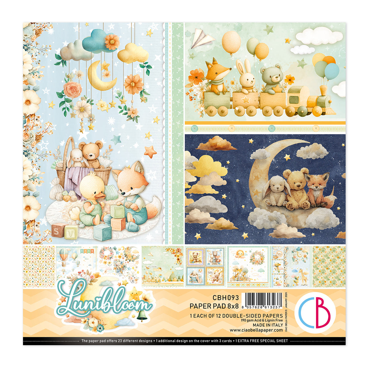 Lunibloom Pad 8"x8" 12/Pkg