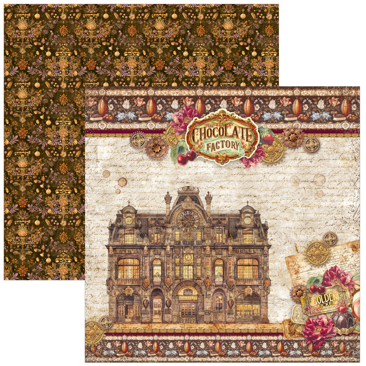 Chocolate Wanderlust Pad 8"x8" 12/Pkg