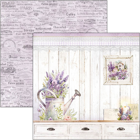 Morning In Provence Paper Pad 12"x12" 12/Pkg