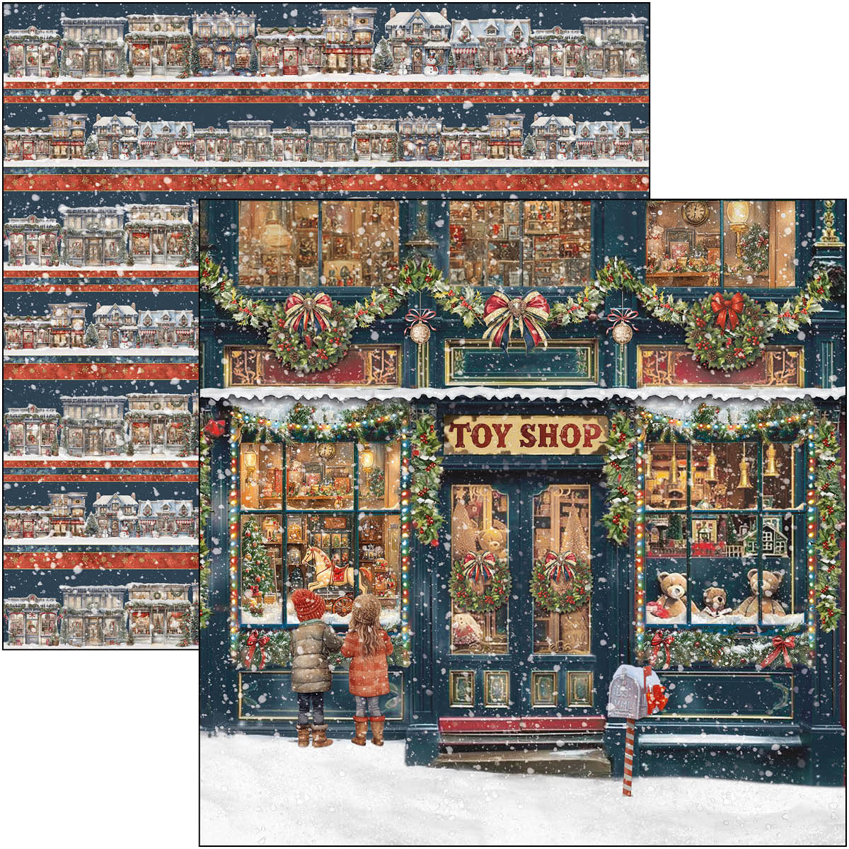 Toy Shop Paper Pad 12"x12" 12/Pkg